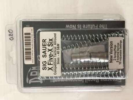 Se vende SIG-SAUER X-FIVE 9mm Pb + Kit del 22lr usado el primer día, estado impecable, Se vende por cambio 150