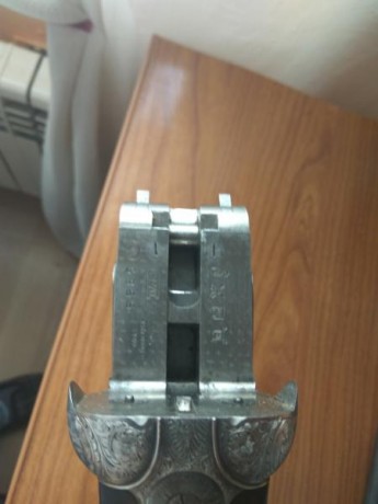 Vendo Escopeta Pedro Arrizabalaga mod. 118. Calibre 12. Tiene roto uno de los expulsores. Precio a convenir. 11