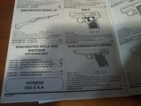 manual de HN para recarga con cotas, velocidades, tipo de polvoras y modelos de pistolas.
encicopedia 11