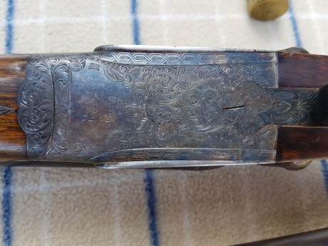 escopeta de perrillos
fabricada en el año 42
2 juegos de cañones
expulsora
original, sin restaurar
la 00