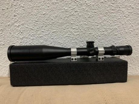 Vendo visor Deon 8-80x56 con tubo de 34 mm con anillas kelbly y con reductor de luz retícula dot precio 00