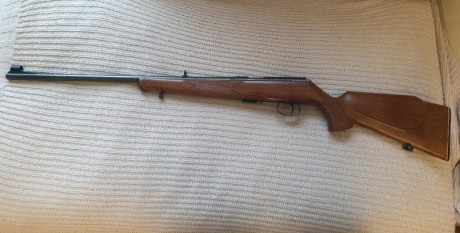 Muy buenas

Pongo a la venta mi carabina Anschutz 1415-1416. Poco hay que decir sobre esta carabina, acción 01
