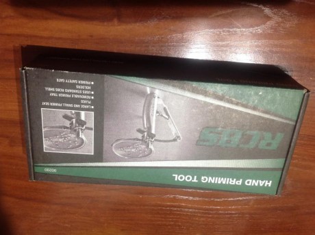 VENDIDO

Empistonador manual RCBS. Casi no ha tenido uso. Se entrega con su caja. Su precio son 35€. Se 00