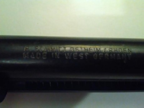 Buenos días, un amigo me pide que le ponga a la venta un revolver marca schmict ostheim/rhoen  de calibre 00