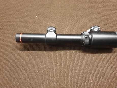 Visor de batida marca prima 1 a 4 x20 con retícula iluminada 50€ más portes 00