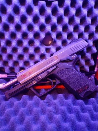   CERRAR ANUNCIO POR FAVOR  


 Vendo mi HK USP STANDAR en calibre 9mm Parabellum. 
Guiada en "F".
Apenas 62