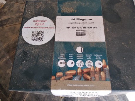 Buenas se pone a la venta material de recarga calibre 44 , las vainas tienen 3 recargas , portes a cargo 11