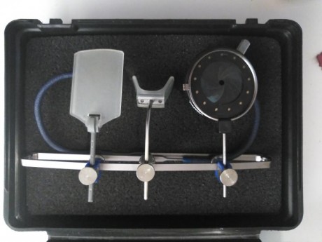 Vendo mis gafas Varga en perfecto estado. La entrego con diopter, tapaojos y estuche originales. Con 70€ 01