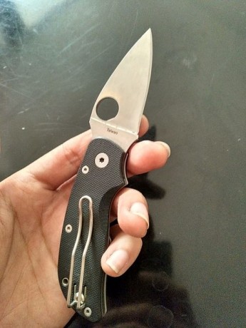 Pngo a la venta Spyderco cat
Usada, pero en perfectas condiciones. Recién afilada
Acero 440C
6cm de hoja
15cm 01