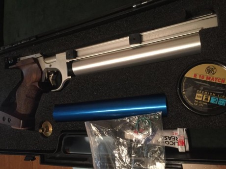Hola vendo steyr lp10 talla m de diestros un solo dueño se compro a ibergris ,jamás a competido,fue un 140