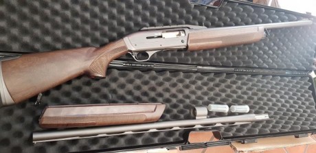 Por necesidad un amigo vende está escopeta sin estrenar 
Cañón de bala de 61 y cañón de 71 con polichoques 01