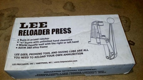 Vendo prensa de mesa Lee, segun se ve en las fotos, con su caja original
totalmente nueva, TIENE HOMOLOGACION, 01