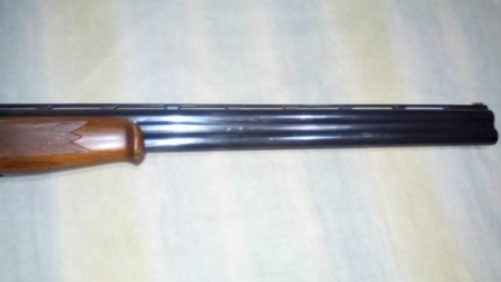 Hola vendo escopeta superpuesta lamber monogatillo estractora 3 y 1 estrellas selector de tiro cañones 12