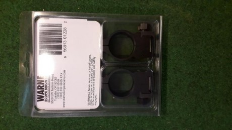 Bueno, pues eso, se venden unas magníficas anillas de la marca warne, están en muy buen estado.
Son para 00