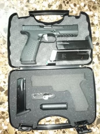 Vendo Pistola Arsenal Strike one del 9 mm parabellum con muy poco uso. La pistola tiene cambiados la guía 00
