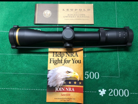 Hola a todos
Vendo visor Leupold VX6 2-12x42 con retícula iluminada, tubo de 30, perfecto estado, como 02