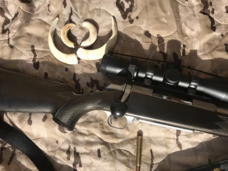 Se vende rifle, browning a-bolt stainles steel (inoxidable) calibre 375 h&h, cerrojo a 60 grados, 01