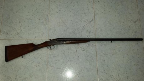 Se vende escopeta paralela discover del 12/70. Perfecta de ajustes. Cantonera de goma. Es de 1 y 2 * fijas. 00