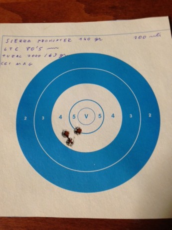 ¿Nos animamos a mostrar blancos de nuestros rifles de caza habituales? Con la munición que habitualmente 132