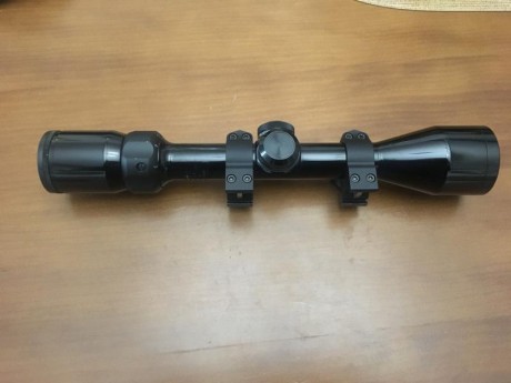 Bushnell Trophy 3-9x40
Tubo 1” 
Bushnell original de los Trophy de 1” waterproof
Lentes perfectas sin 02