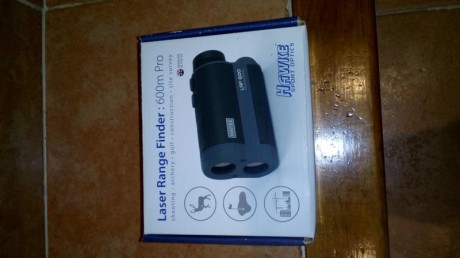 Vendo medidor laser, range finder 600 pro
Marca hawke, nuevo sin estrenar, caja original funda de neopreno, 02
