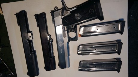 Hola, pongo a la venta esta Pistola S PS  en muy buenas condiciones con los tres calibres 22 largo  9 02