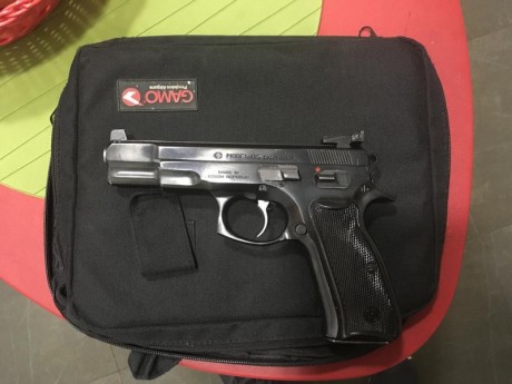 Hola,vendo por no usar apenas una CZ85 preparada para precision,en muy buen estado,el arma esta en Barcelona 02
