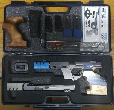  "VENDIDA" 
Vendo walther del 32 con carro conversor del calibre 22 LR.
En perfecto estado y 00