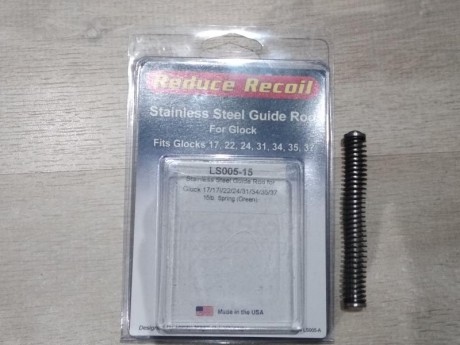 Buenas tardes,
Vendo muelle recuperador acero para Glock de 15 libras.
Precio:30€
Se encuentra en Madrid.
Para 00