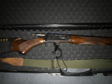 Por no utilizar se vendo palanquero Marlin 444, en muy bues estado, con maletin, funda de culata para 01