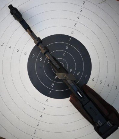 Vendo esta pistola para competiciones a 50 m guiada en F.
Tiene manual, maleta y herramientas de limpiez 21