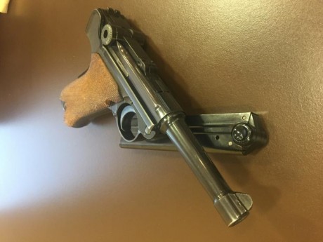 Se vende esta Luger fabricada en 1973 en estado perfecto y válida para las tiradas de pistola historico-militar 01