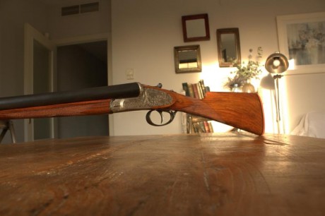 Buenas noches;

Tengo a la venta una escopeta paralela calibre 12/70. marca Martín Ugarteburu, modelo 00