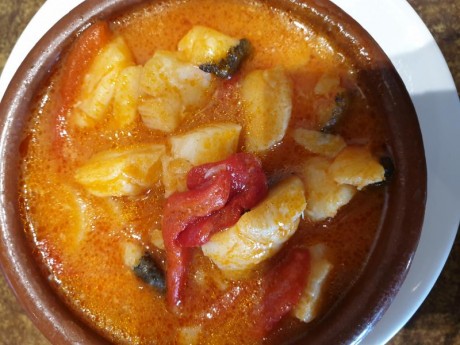 Hoy para comer acelgas hervidas y chuletón de vaca gallega vieja con seis semanas de maduración en cámara 50