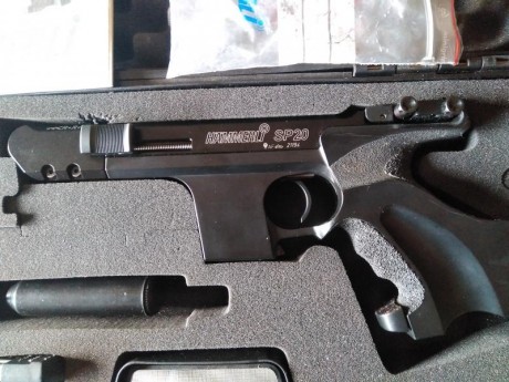 Hola, vendo esta Hammerli SP 20 RRS cal 32 S&W , esta perfecta, trae todos los complementos, se puede 01