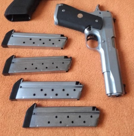 Vendo Colt MK IV del calibre 9 mm.

Guiada en A. Con mas porte que uso.

Nada que decir de esta maravilla 01