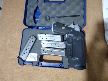 Vendo Colt MK IV del calibre 9 mm.

Guiada en A. Con mas porte que uso.

Nada que decir de esta maravilla 00