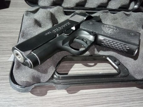 Extraordinaria pistola de una sorprendente precisión para su tamaño, debido a su espectacular cañón bull 01