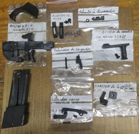 VENDO COMPONENTES DE LA WALTHER GSP ó GSP EXPERT

•	Caset disparador completo moderno ajustado +- un kilo 01