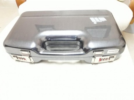 marca  Sprindfield
 modelo  Armony custom
calibre 38
preparada para IPSC o  recorrido de tiro ,tuneada 01