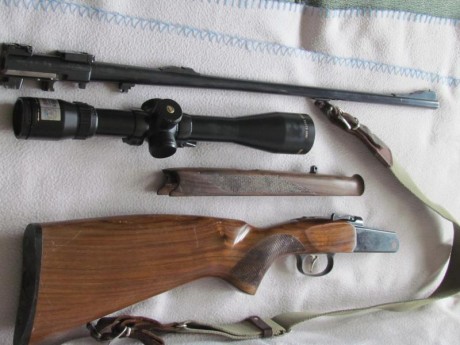 Hola,

Vendo rifle monotiro brno effect en calibre 7x57R, con pelo frances. Monturas appel originales 02