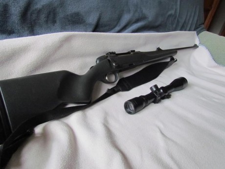 Hola,

Vendo Manlincher Pro Hunter en calibre 7mmRM, pelo frances, con monturas appel y visor busnhell 02