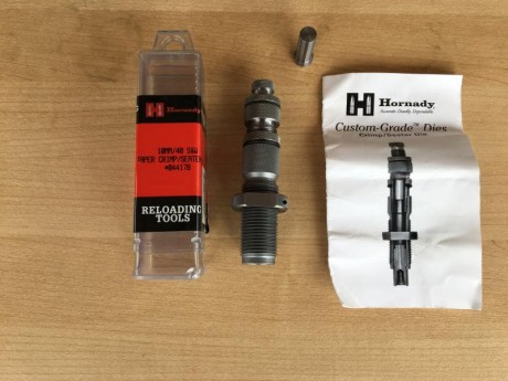 Vendo die crimp/seat .40sw hornady
25€ más portes (5€)

Un saludo 00