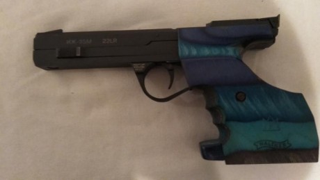 Vendo pistola de competición BAIKAL IZH 35M/ en calibre 22 LR

Muy buen estado.

Un cargador y maletín 00