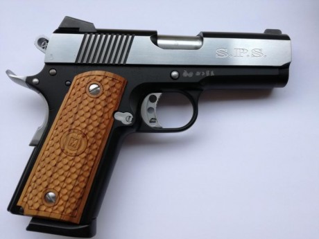 Hola de nuevo, pongo a la venta mi SPS amigo del calibre 45 acp, comprada nueva (único propietario)  hace 02