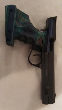 Vendo pistola de competición BAIKAL IZH 35M/ en calibre 22 LR

Muy buen estado.

Un cargador y maletín 10