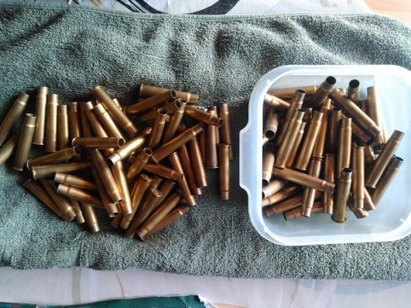 Vendo vainas del 32 s&w long de varias marcas, casi todas solo se han disparado una vez menos unas 00