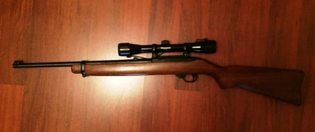 Hola a todos,
Vendo rifle RUGER calibre 22 con la mira que aparece en las fotos (Madrid). Precio 380eur.

Saludos.
 00