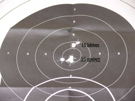 Esta pistola se ha disparado solo 150 veces. Se puede ver la falta de desgaste del cañón - lo que indica 11