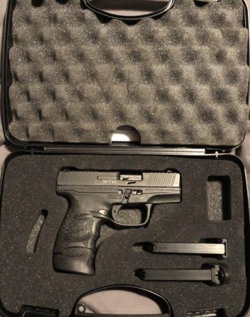 Vendo walther pps M2. 9 mm parabellum guiada en A. Aproximadamente 150 disparos. Esta como nueva. Incluye 00